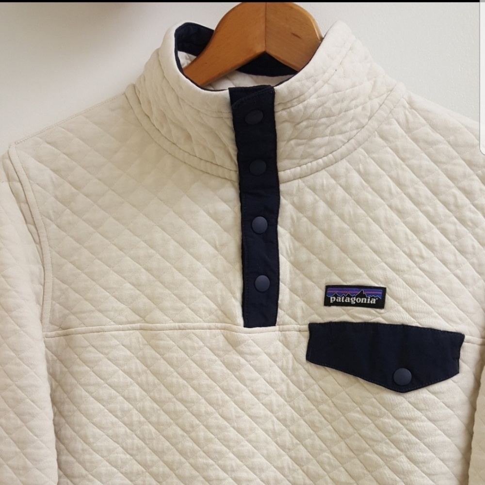 😍Worn twice Patagonia organic cotton quilted size small - Picture 4 of 8